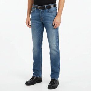 Vans Blue Denim Boot Leg Jeans 34 X 32